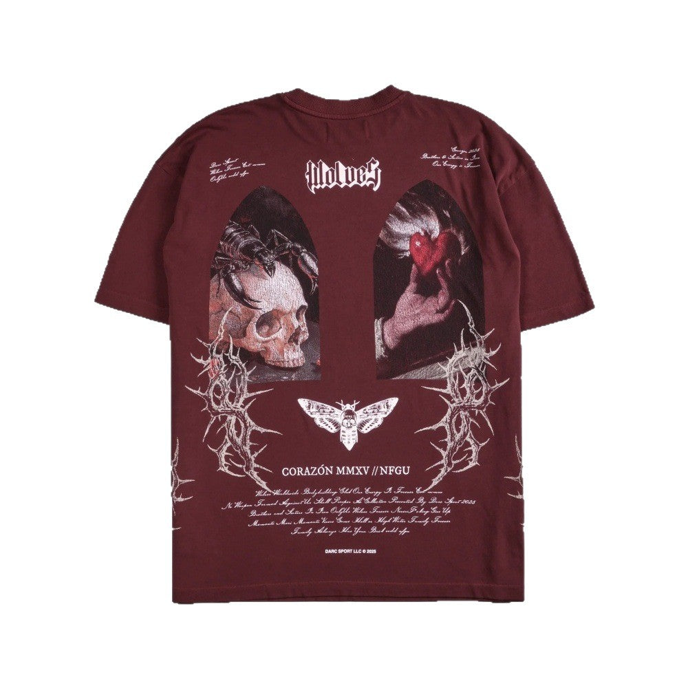 Camiseta Oversized Darc Sport Wolves Corazón