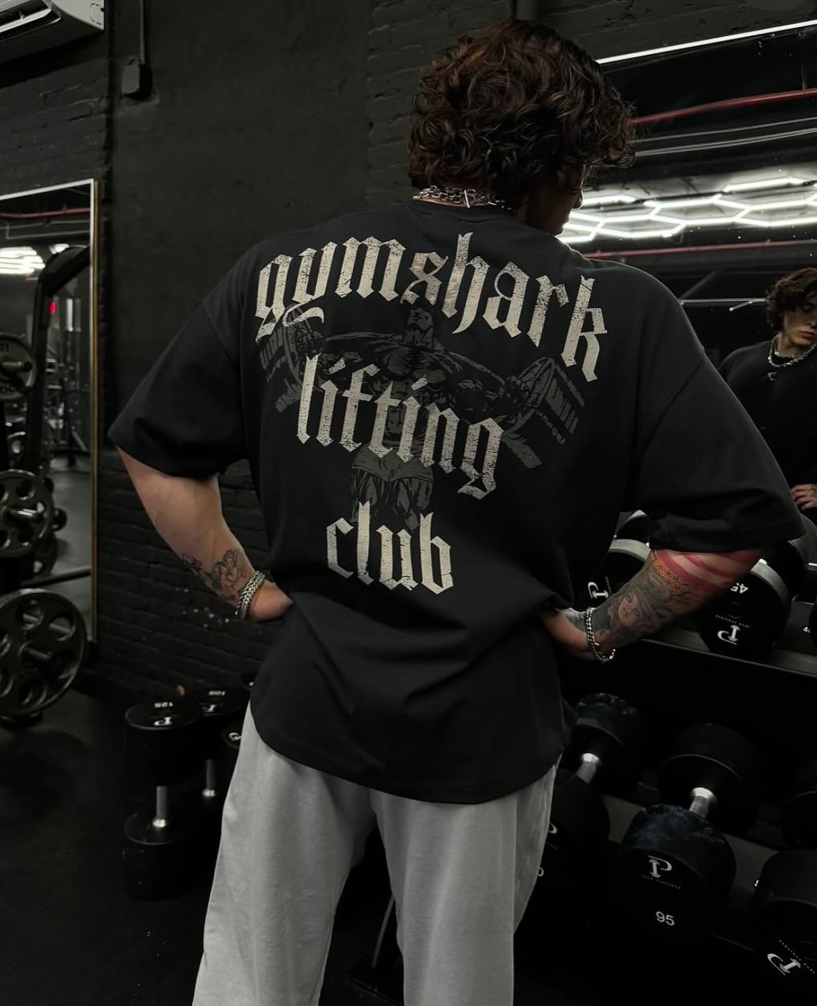 Camiseta Oversized Gymshark Lifting Club