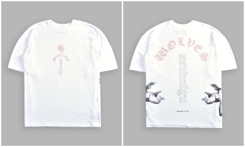 Camiseta Oversized Darc Sport Wolves Dark