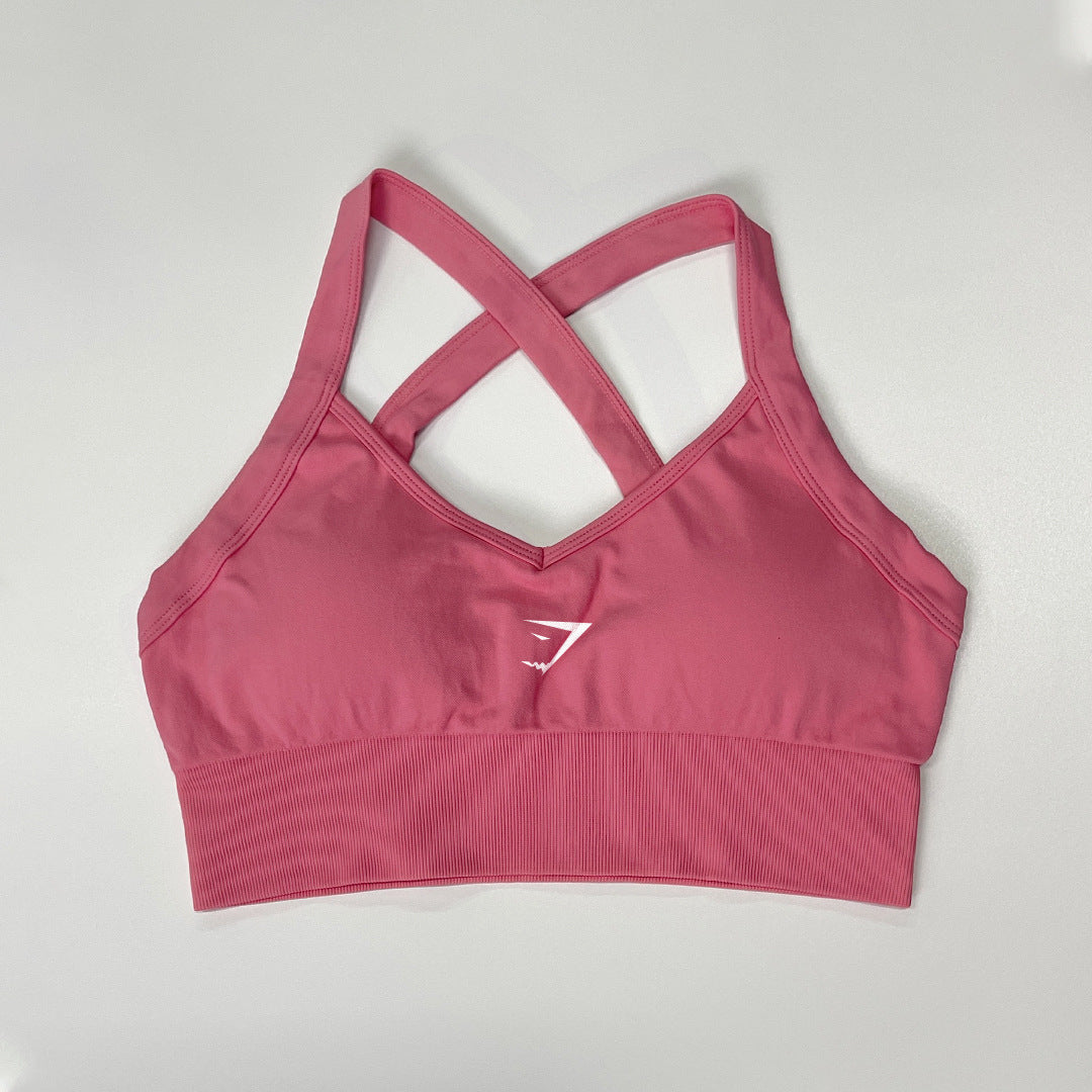 Top  Gymshark Crossback Canelado