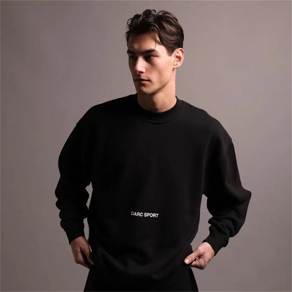 NO LIMIT WOLVES CREWNECK IN BLACK