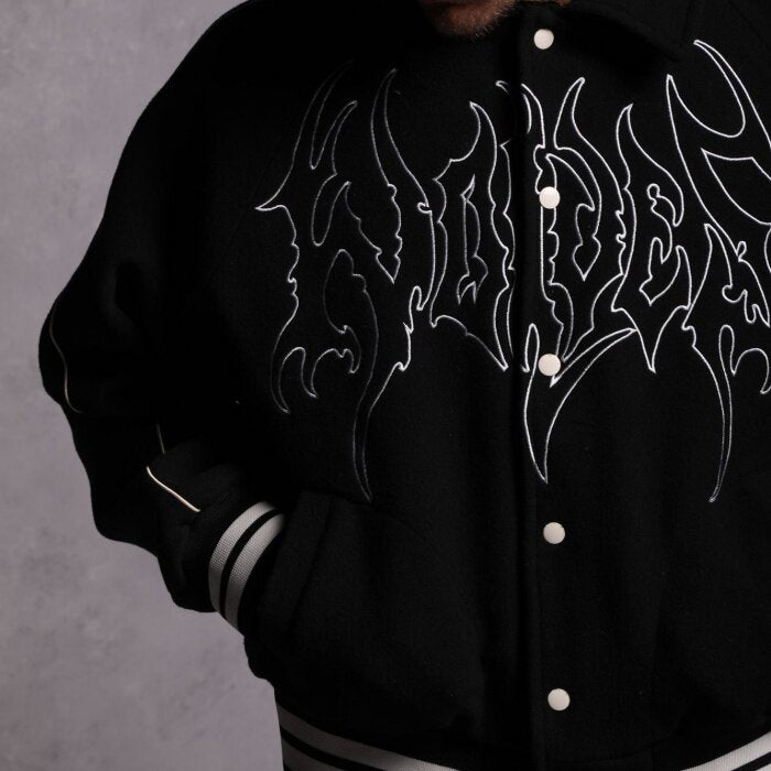 Jaqueta Varsity Darc Sport Bordado Dark Metal