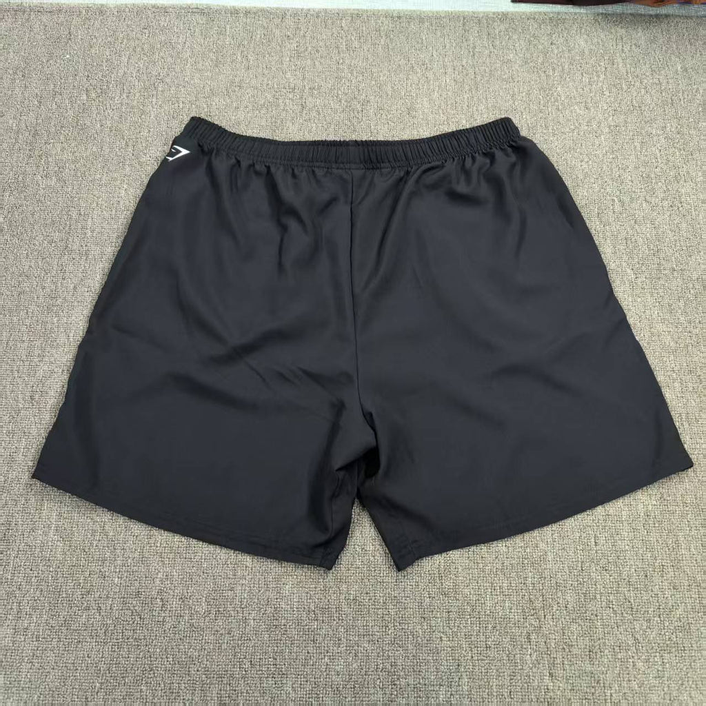 Shorts Gymshark Collegiate Branding Preto