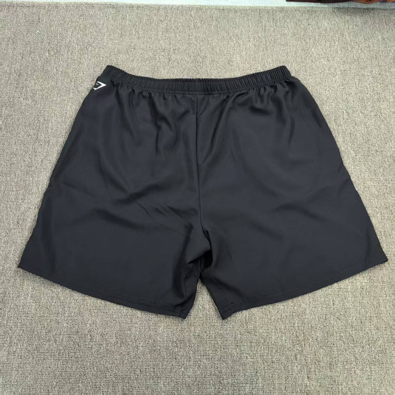 Shorts Gymshark Collegiate Branding Preto