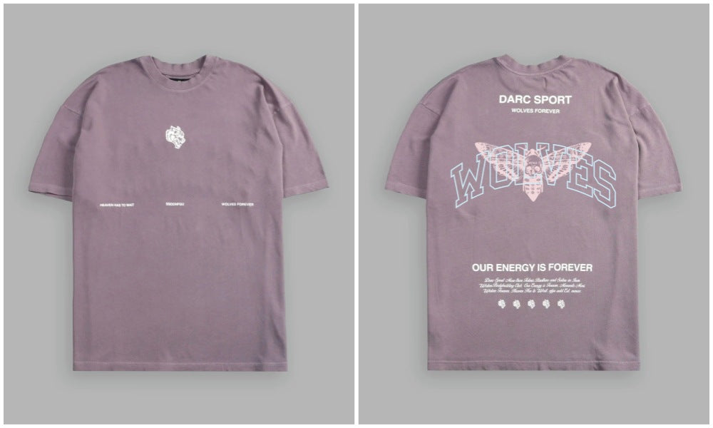 Camiseta Oversized Darc Sport Wolves Forever