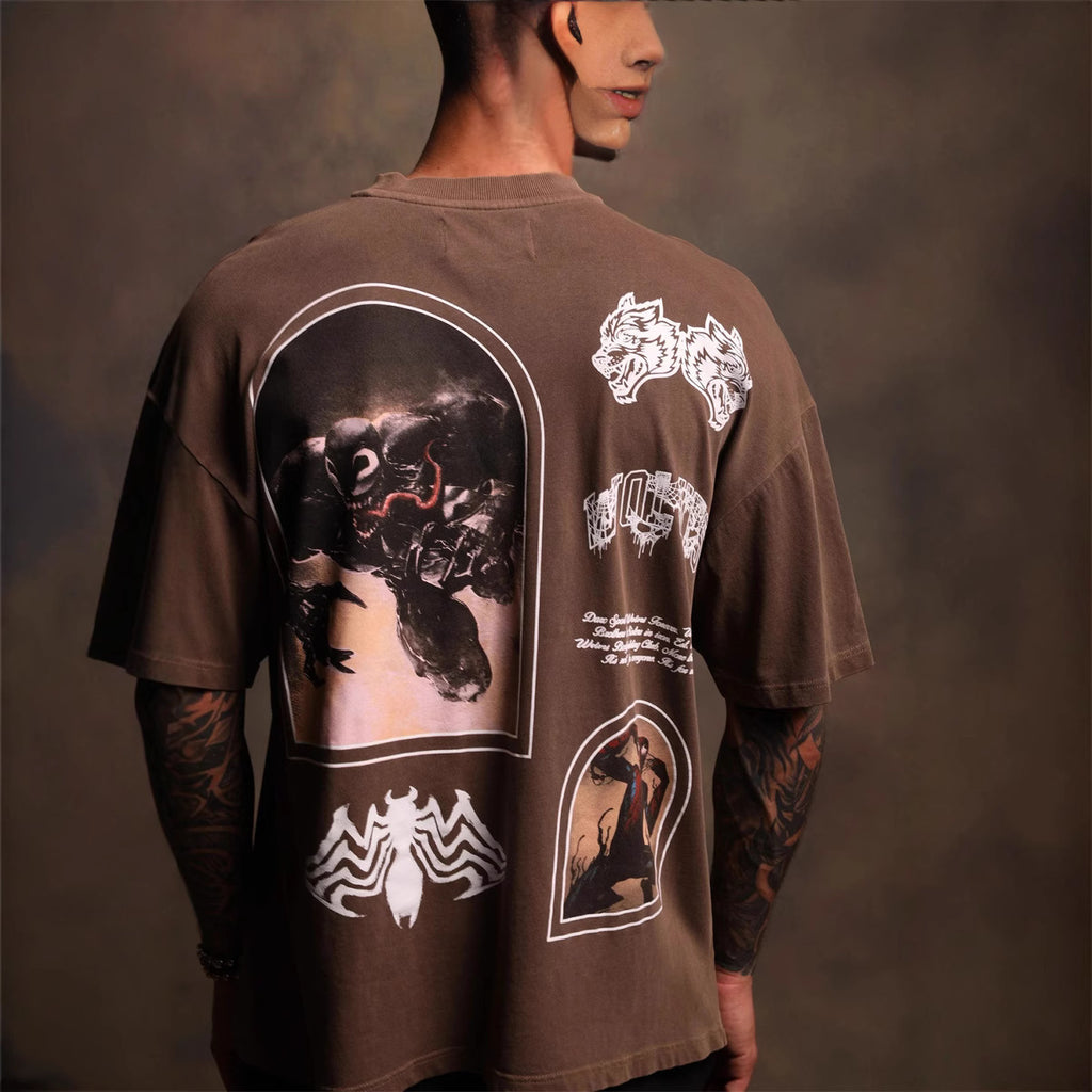 Darc Sport Camiseta Wolves Venom — Oversized Dark