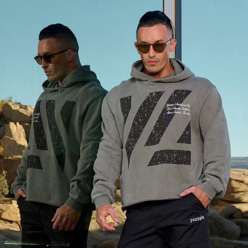 Moletom Youngla Icon Washed Hoodie.
