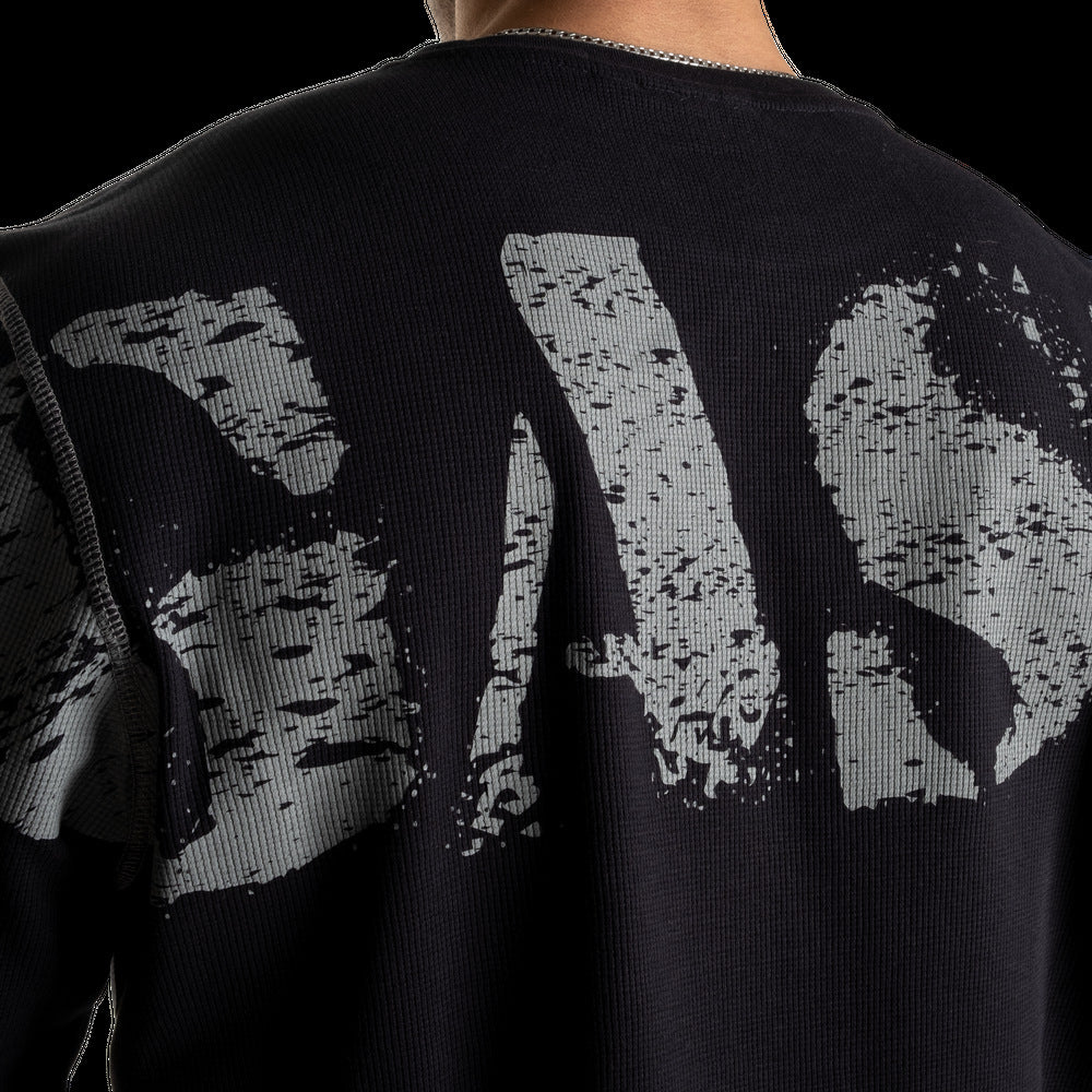 Camiseta Manga Longa GASP Térmica Waffle Distressed