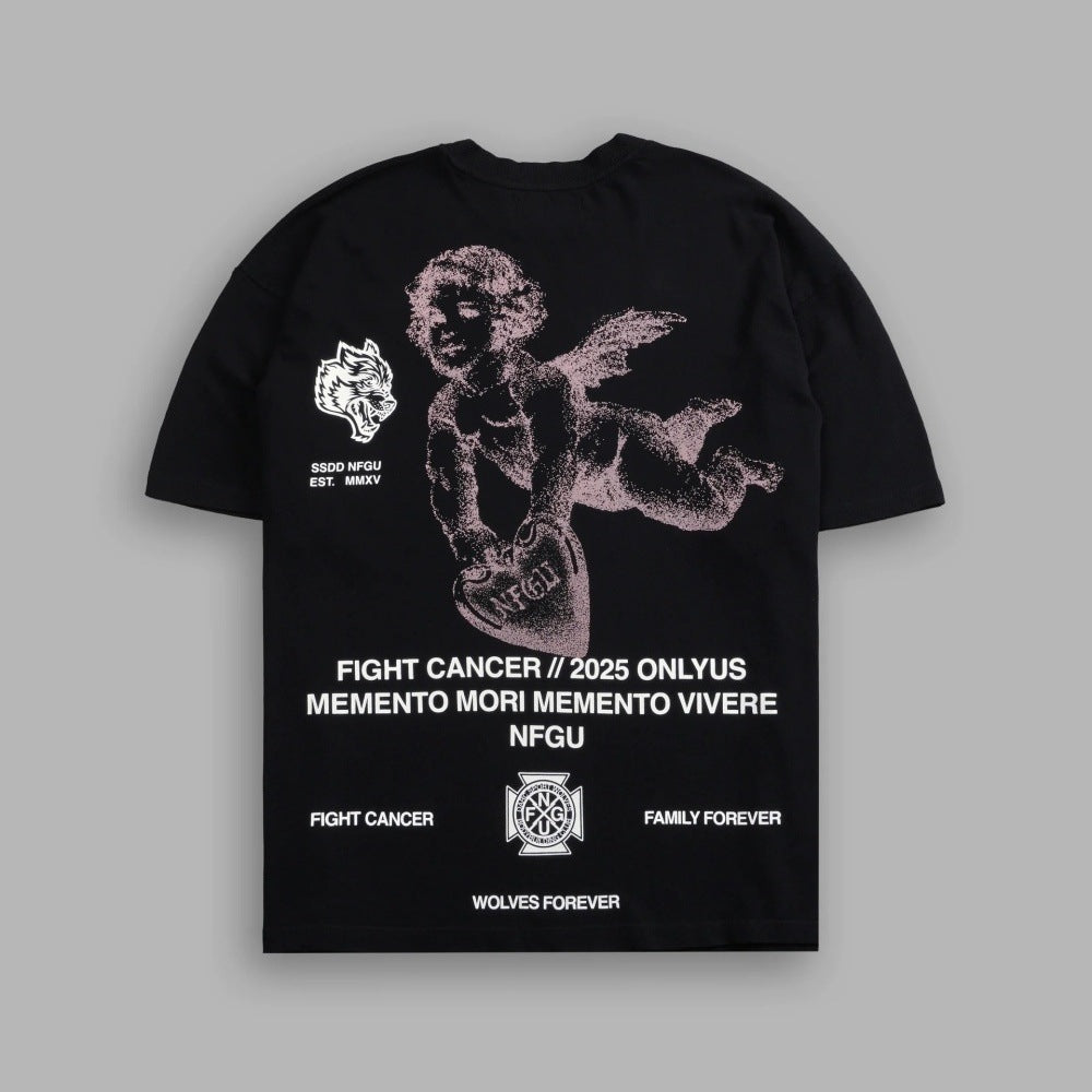 Camiseta Oversized Darc Sport Fight Cancer