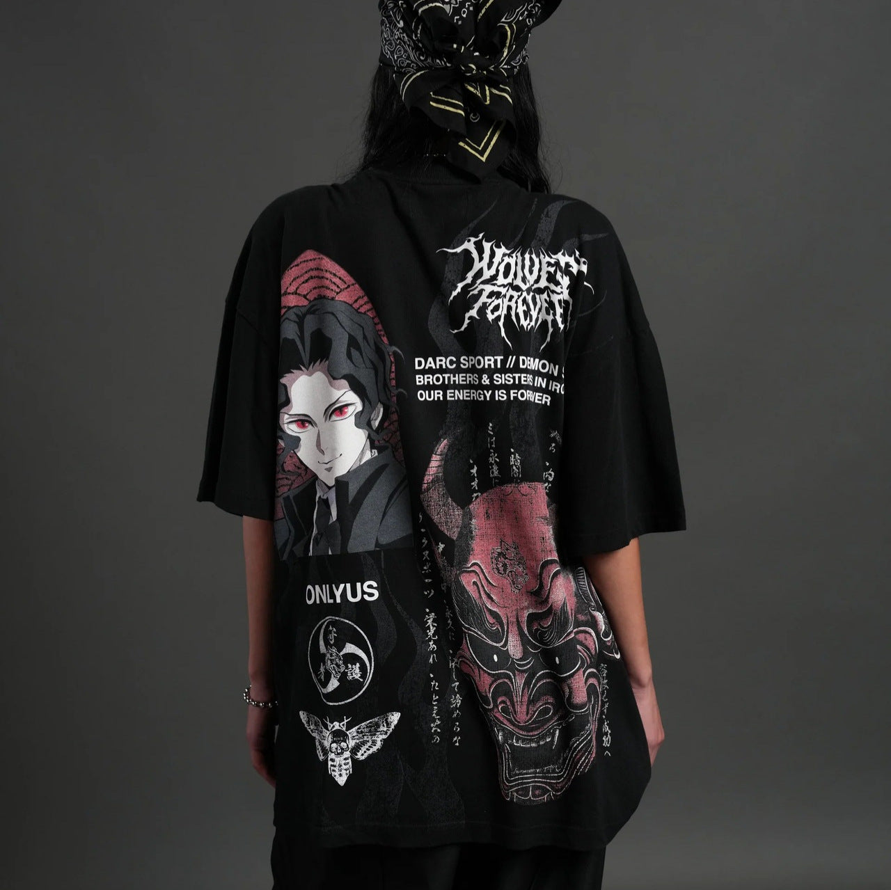 Camiseta Oversized Darc Sport Wolves Forever
