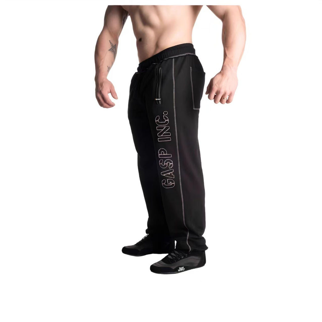 Calça Sweatpants GASP INC. Perna Larga Bodybuilding