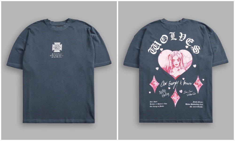 Camiseta Oversized Darc Sport Harley Washed