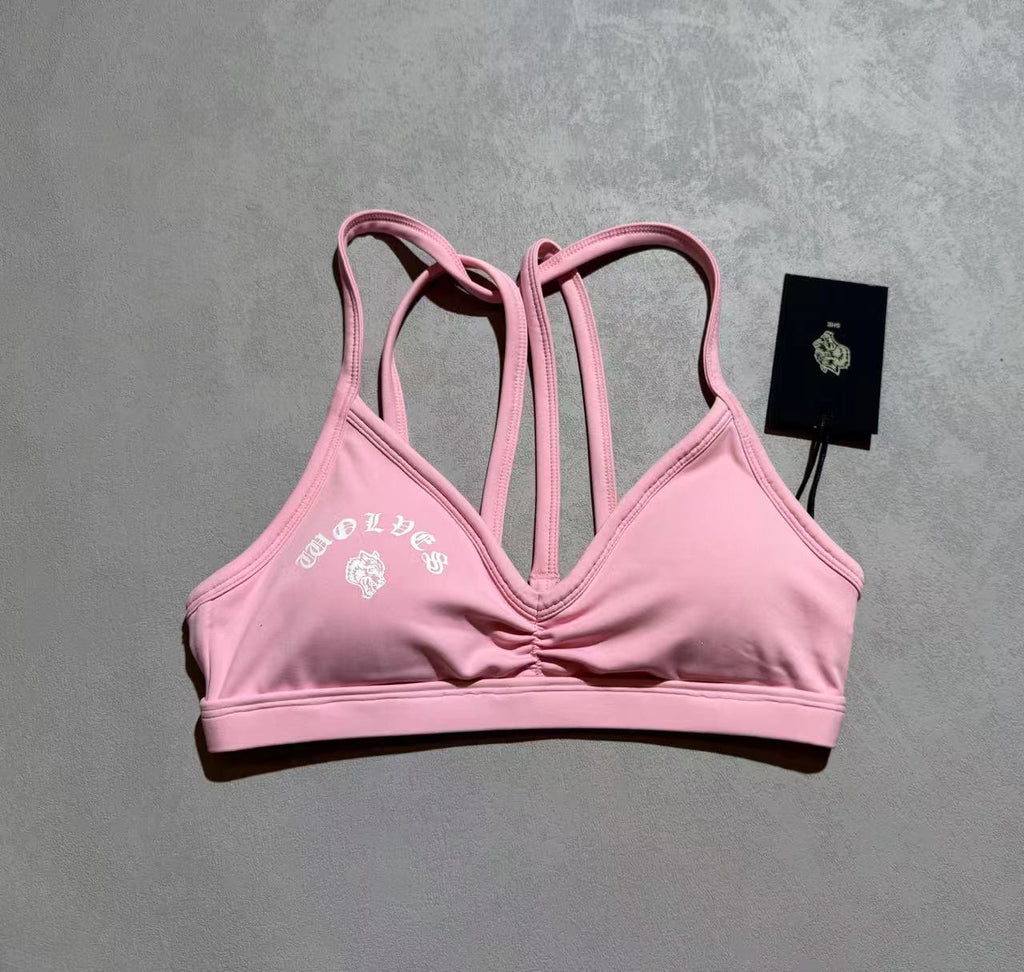 Conjunto Feminino Darc Sport WOLF CHOPPER // SACRED HEART SEAMLESS PINK SET