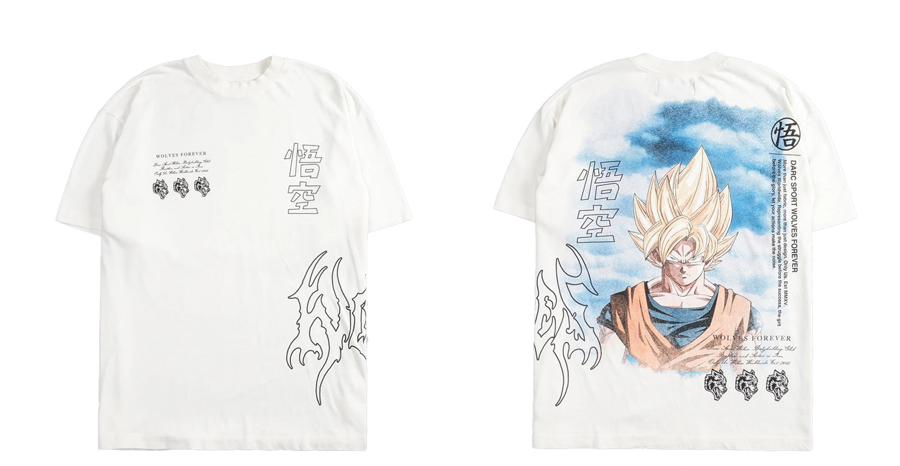 Camiseta Darc Sport GOKU PREMIUM OVERSIZED TEE