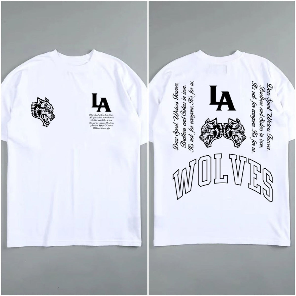 Camiseta Oversized Darc Sport American Wolf