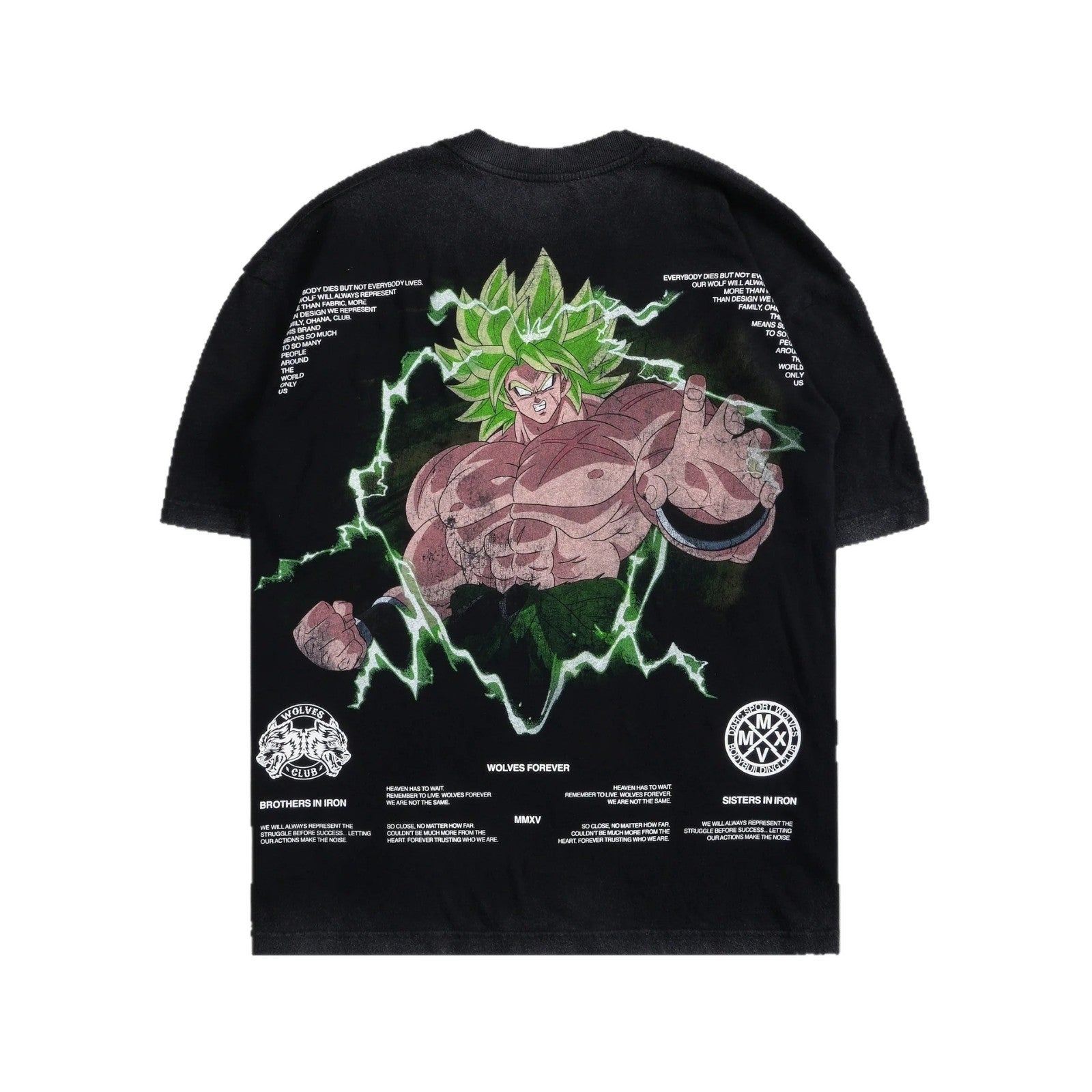 Camiseta Darc Sport Drop Dragon Ball Z Wolves Forever