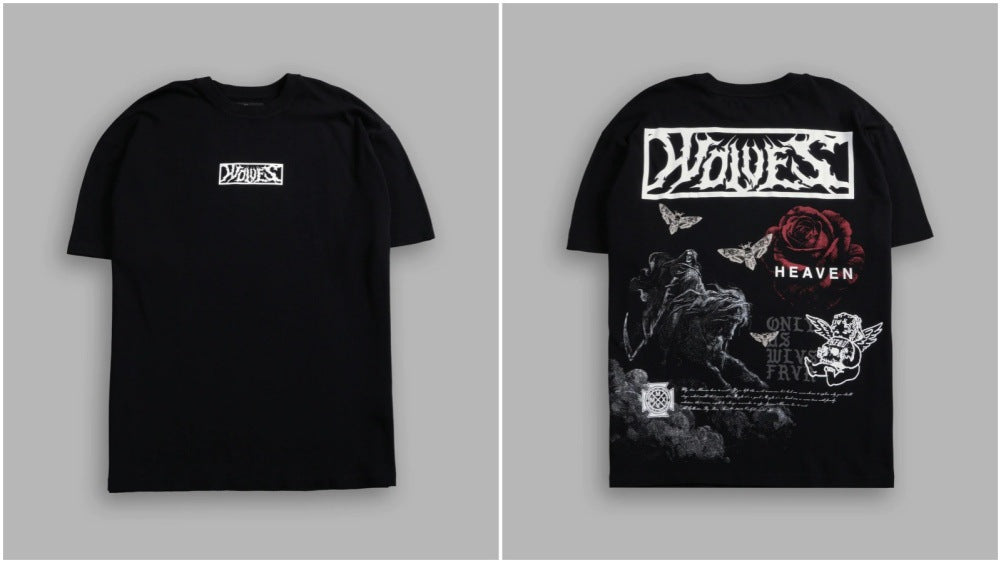Camiseta Oversized Darc Sport Wolves Dark