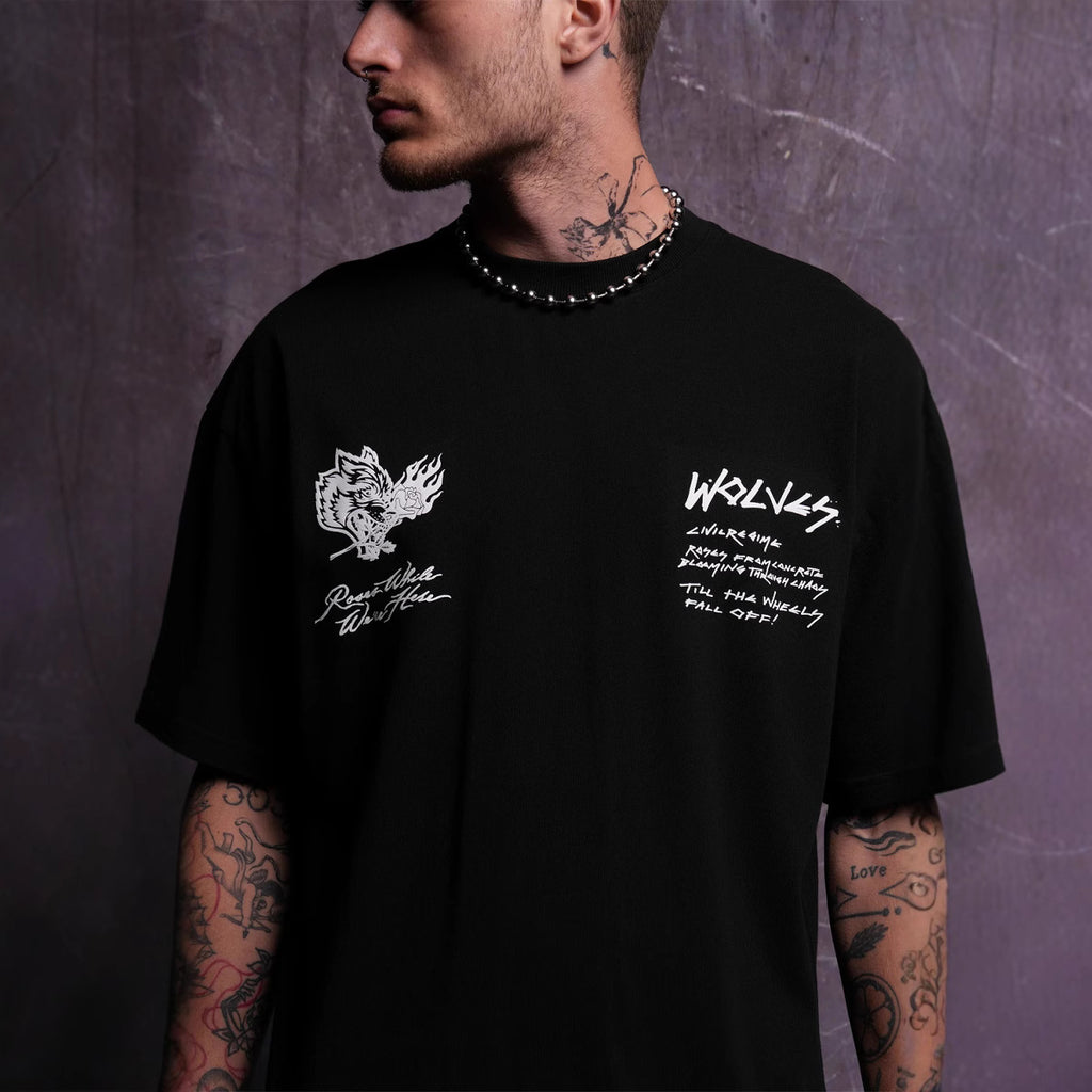 Camiseta Oversized Darc Sport x Civil Regime Wolves
