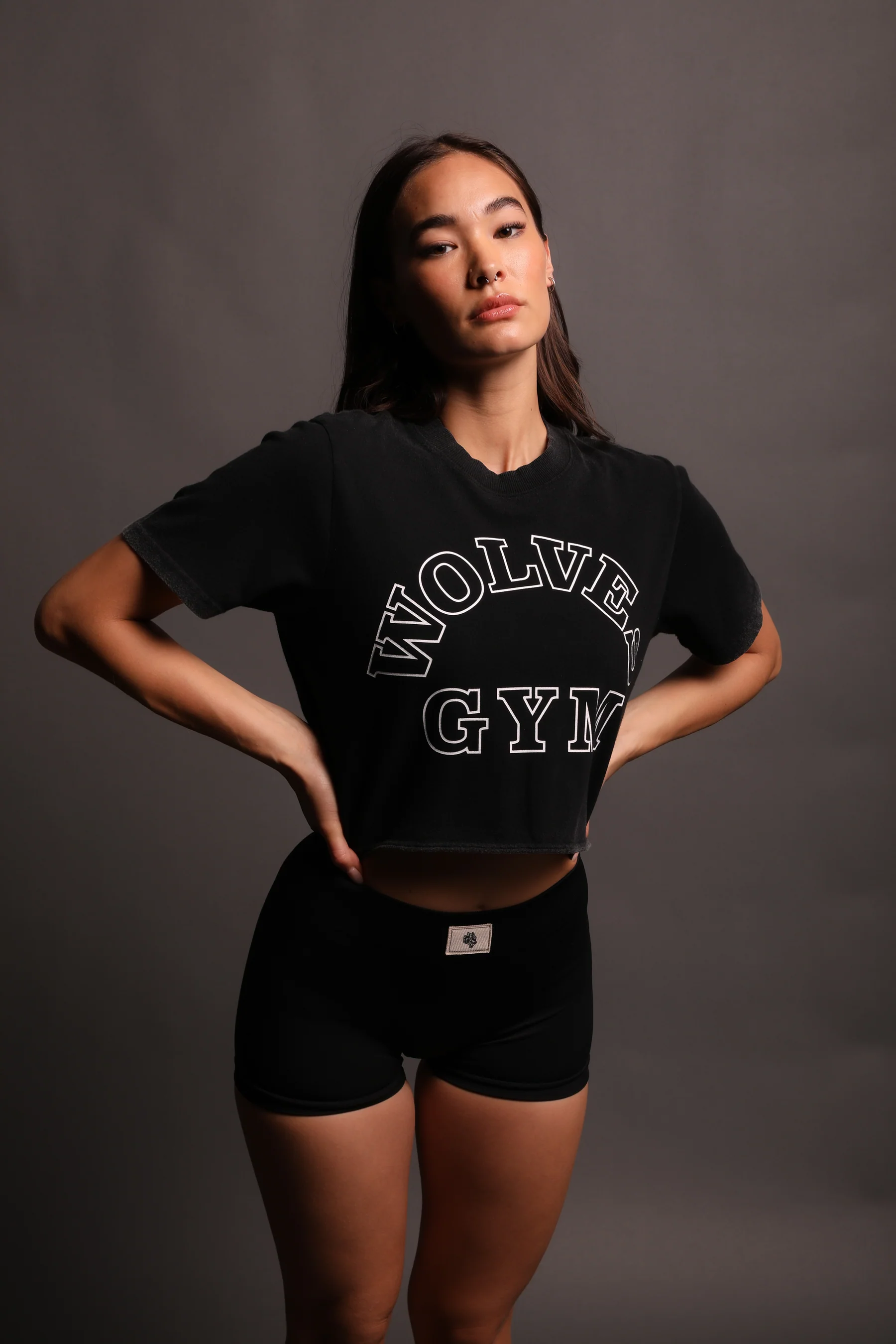 Cropped DARCSPORT WOLVES GYM