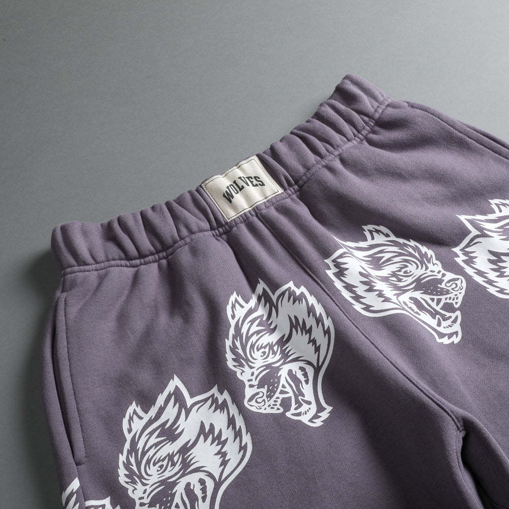 DUAL WLVS FRVR TRACK SHORTS