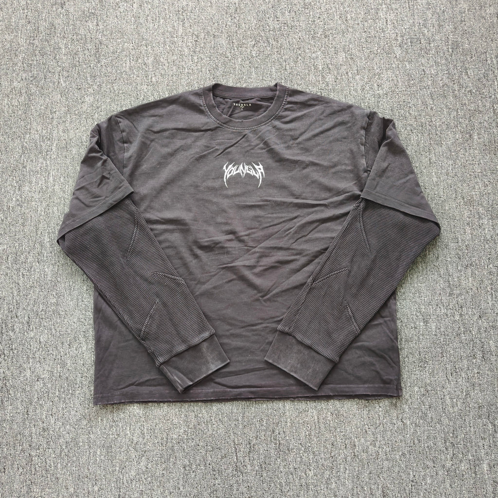 Camiseta de manga cumprida YOUNGLA SHADOW TWOFER LONG SLEEVE