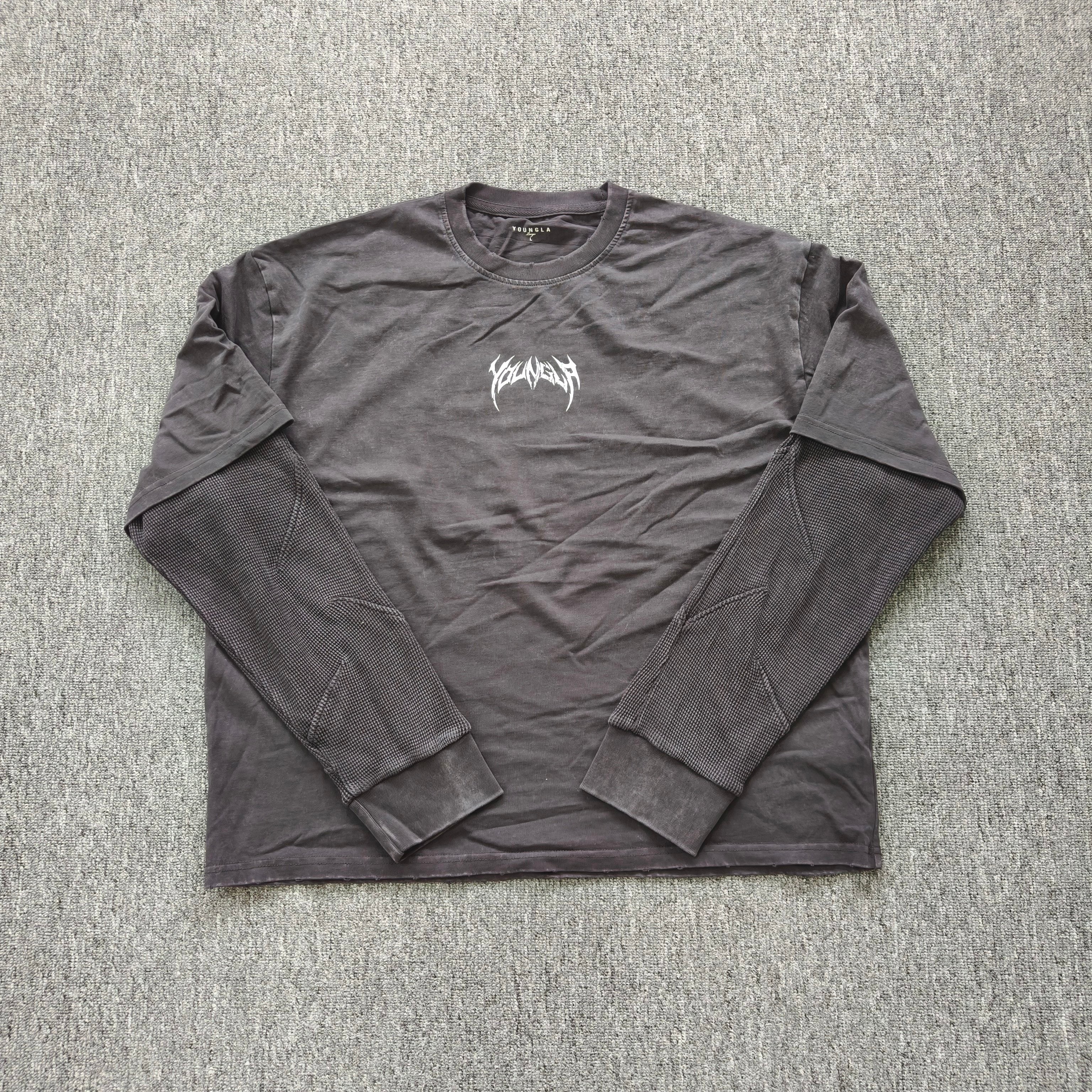 Camiseta de manga cumprida YOUNGLA SHADOW TWOFER LONG SLEEVE
