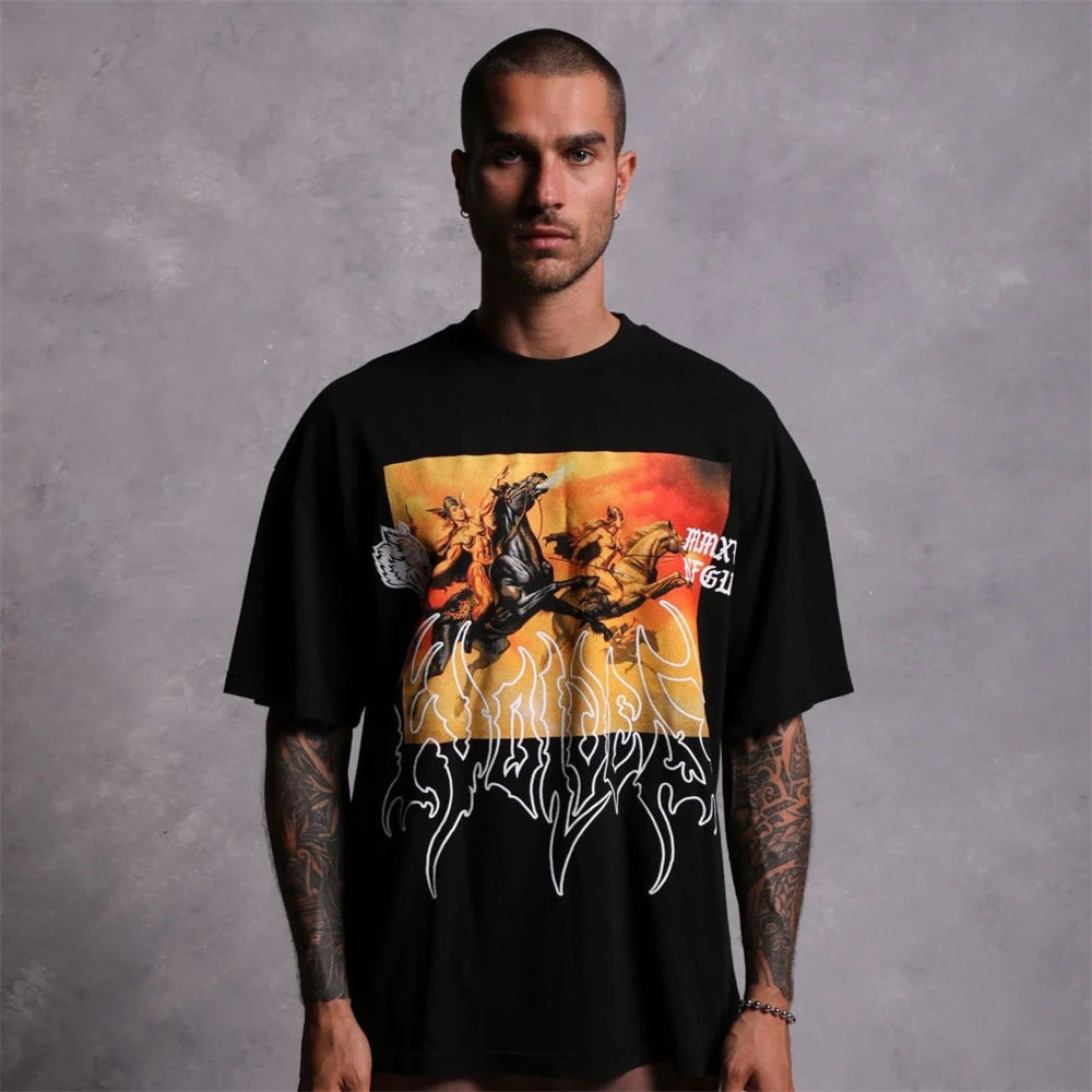 Darc Sport Camiseta Oversized Estampa Épica — 230g Algodão