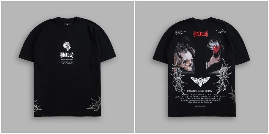 Camiseta Oversized Darc Sport Wolves Corazón