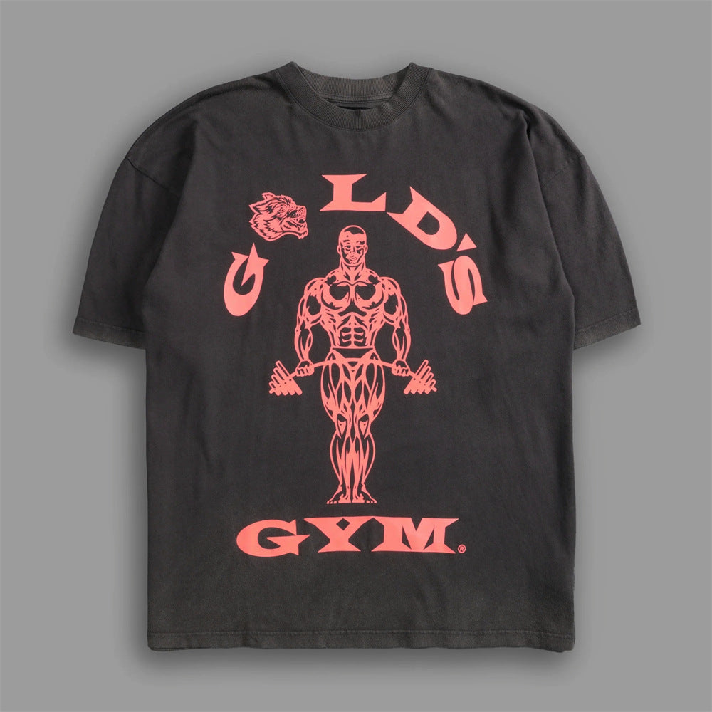 Darc Sport Camiseta Oversized Wolves Darc Sport x Gold's Gym