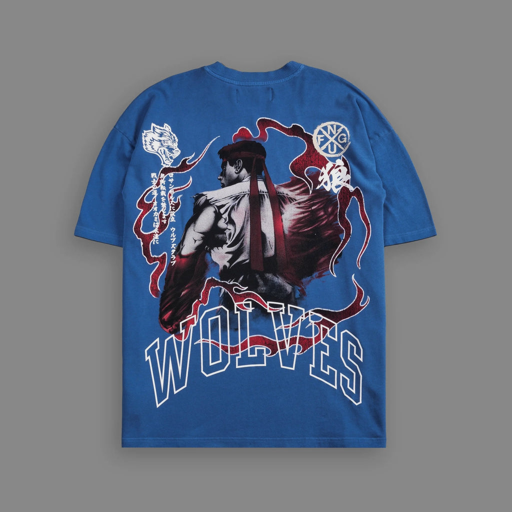 Camiseta Oversized Darc Sport Wolves Anime