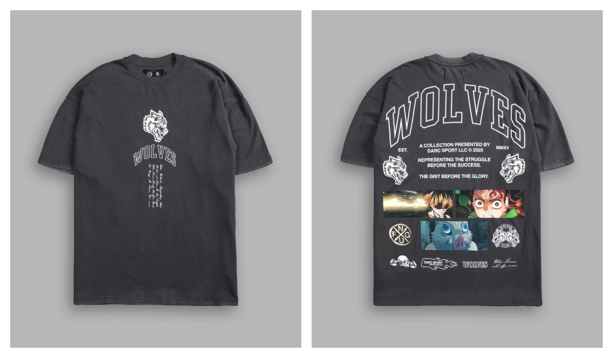Camiseta Oversized Darc Sport Wolves Collection