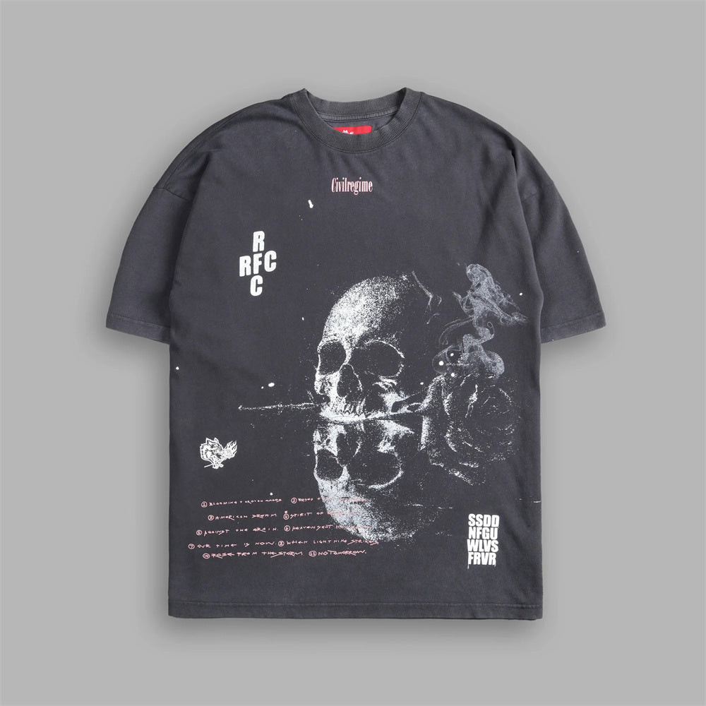 Camiseta Oversized Darc Sport Roses While Were Here
