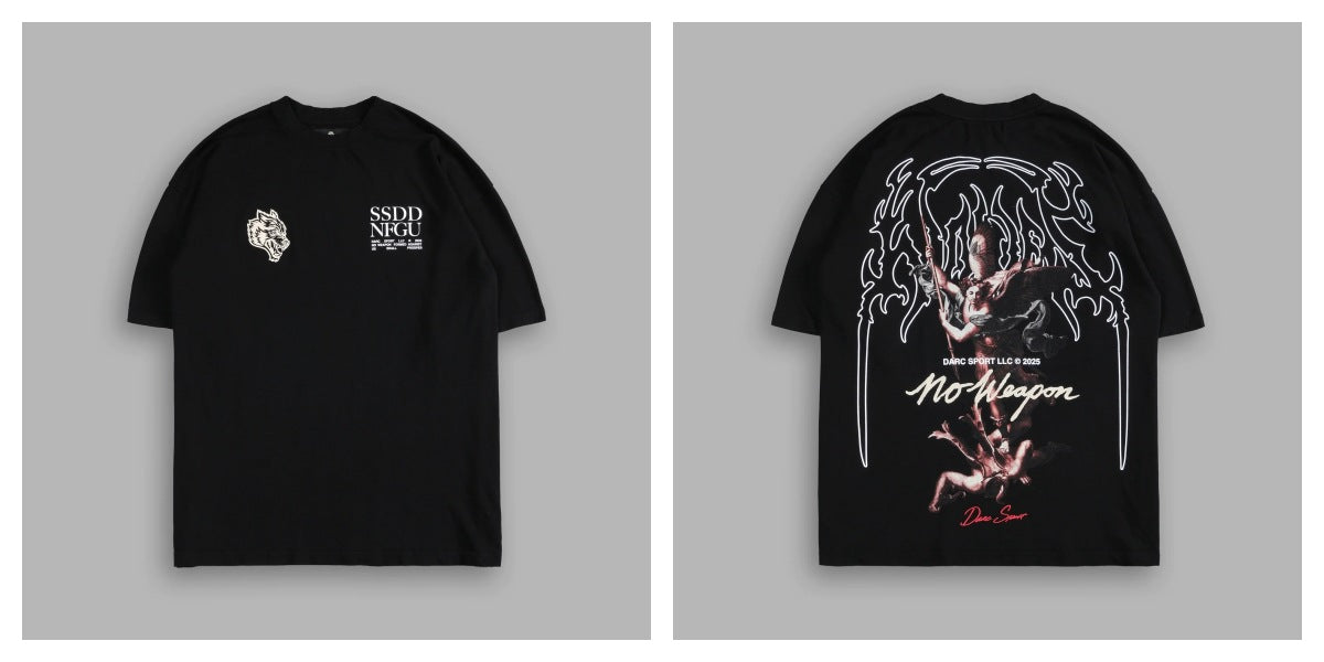 Camiseta Oversized Darc Sport No Weapon