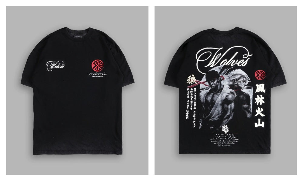Camiseta Oversized Darc Sport Wolves Furinkazan