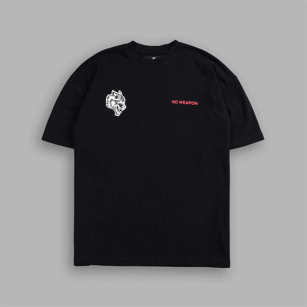 Camiseta Oversized Darc Sport No Weapon Wolves