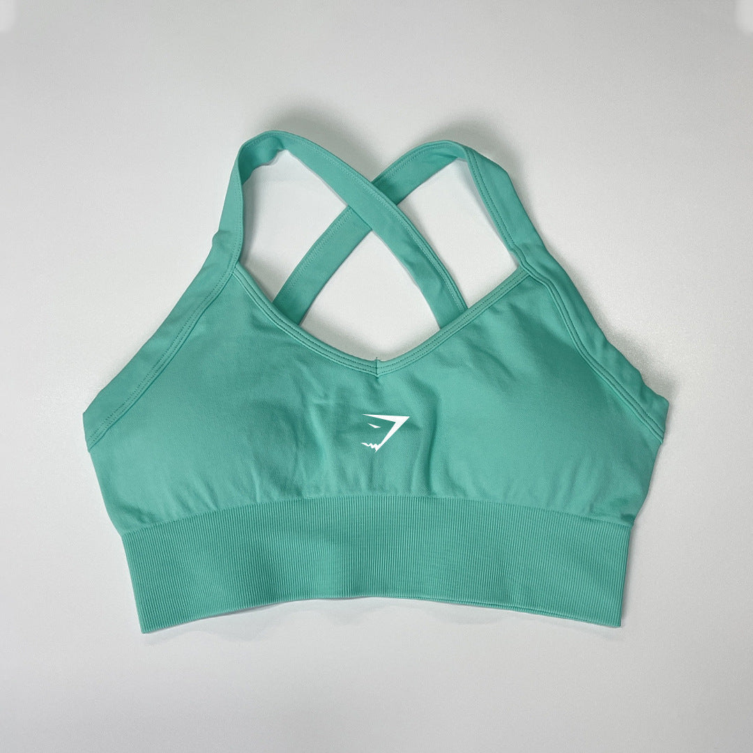 Top  Gymshark Crossback Canelado