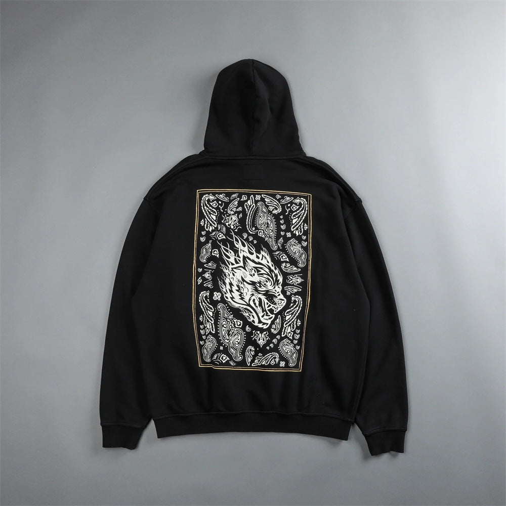 WLVS LONDON CREWNECK IN BLACK