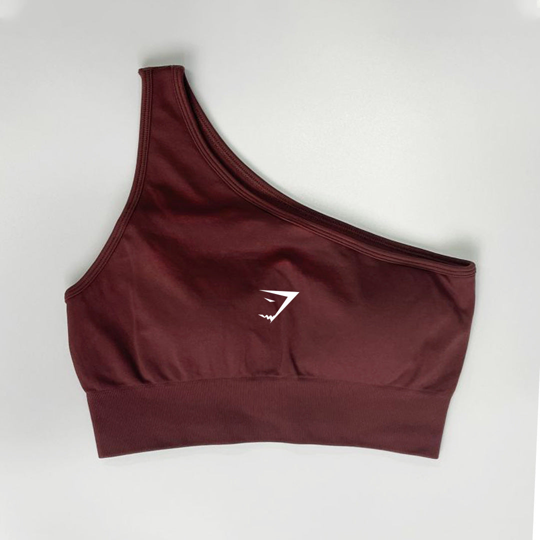 Top  Gymshark One-Shoulder Assimétrico