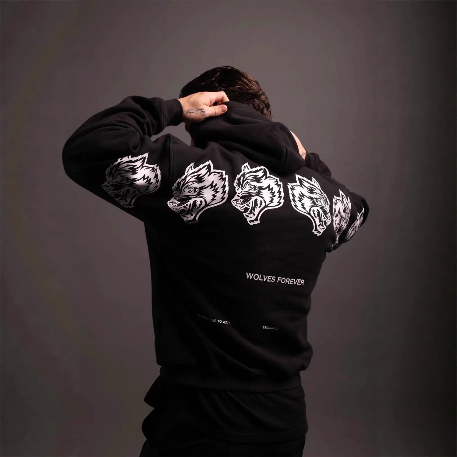 Moletom com Capuz Darc Sport Wolves Forever