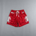 DARCSPORT RAGING WOLF BLACK TRAINING SHORTS