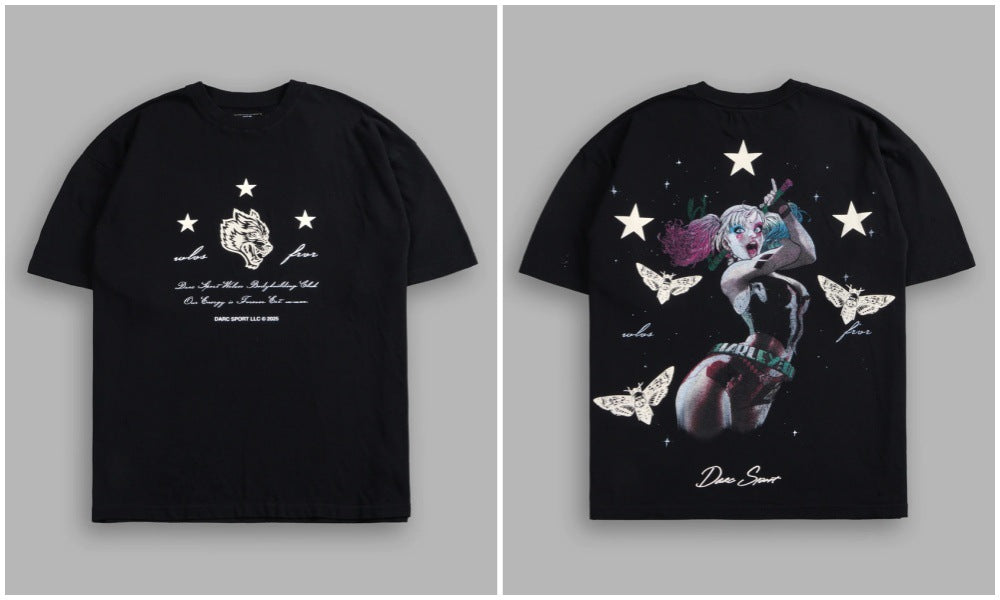 Camiseta Oversized Darc Sport Harley Washed