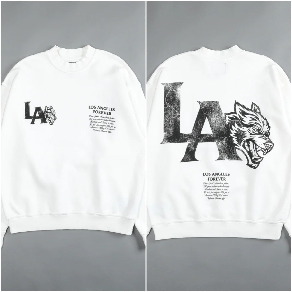 Moletom Darc Sport Los Angeles Forever Wolf