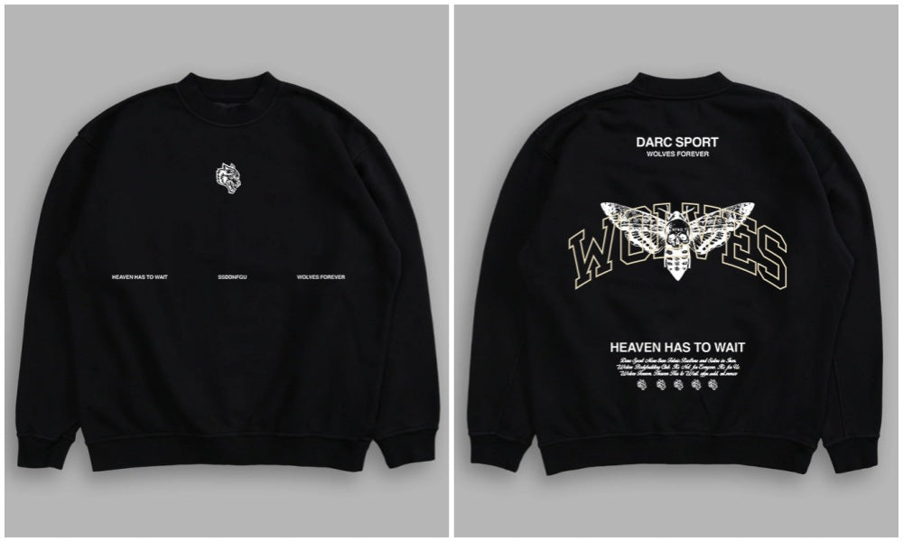 Moletom Darc Sport  "Heaven Has To Wait"