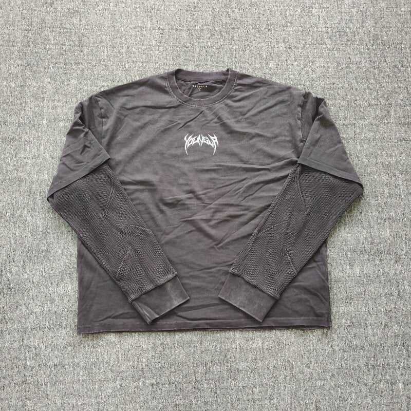 Camiseta de manga cumprida YOUNGLA SHADOW TWOFER LONG SLEEVE