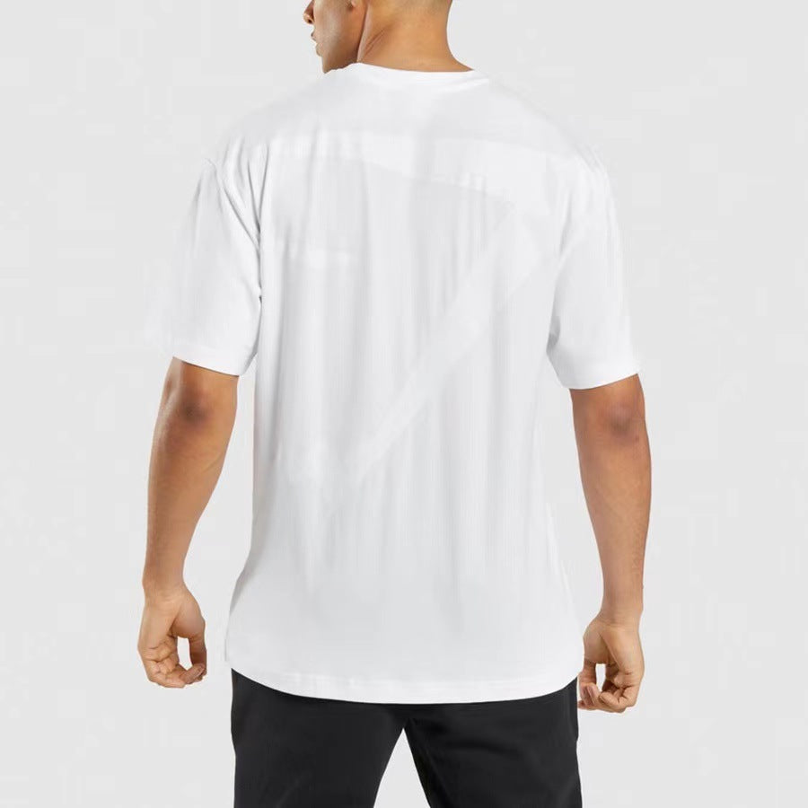 Camiseta Gymshark Oversized Logo Costas