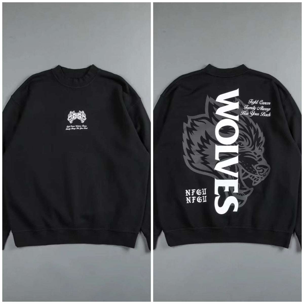 Moletom com Capuz Darc Sport Wolves Oversized