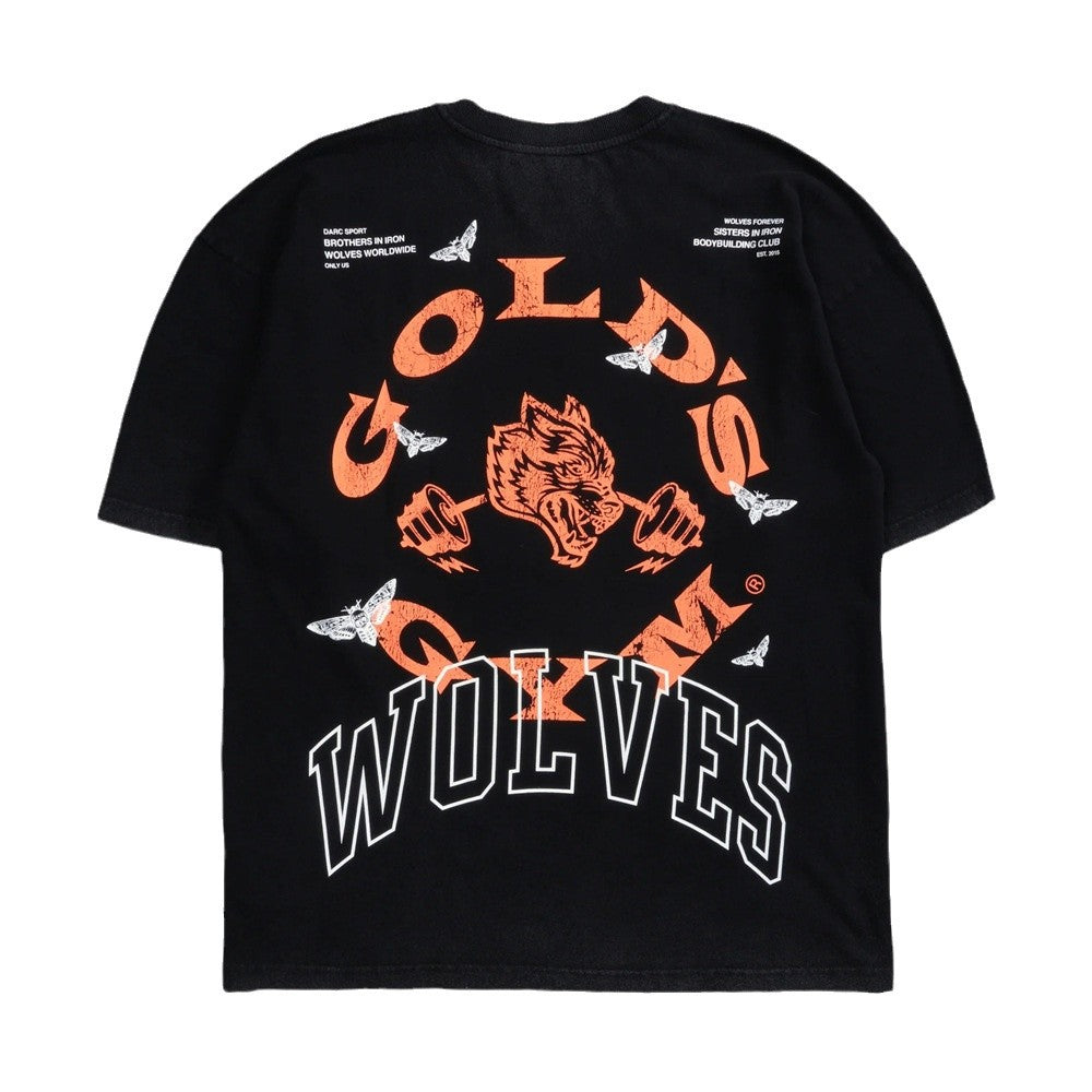 Camiseta Oversized Darc Sport x Gold's Gym Wolves