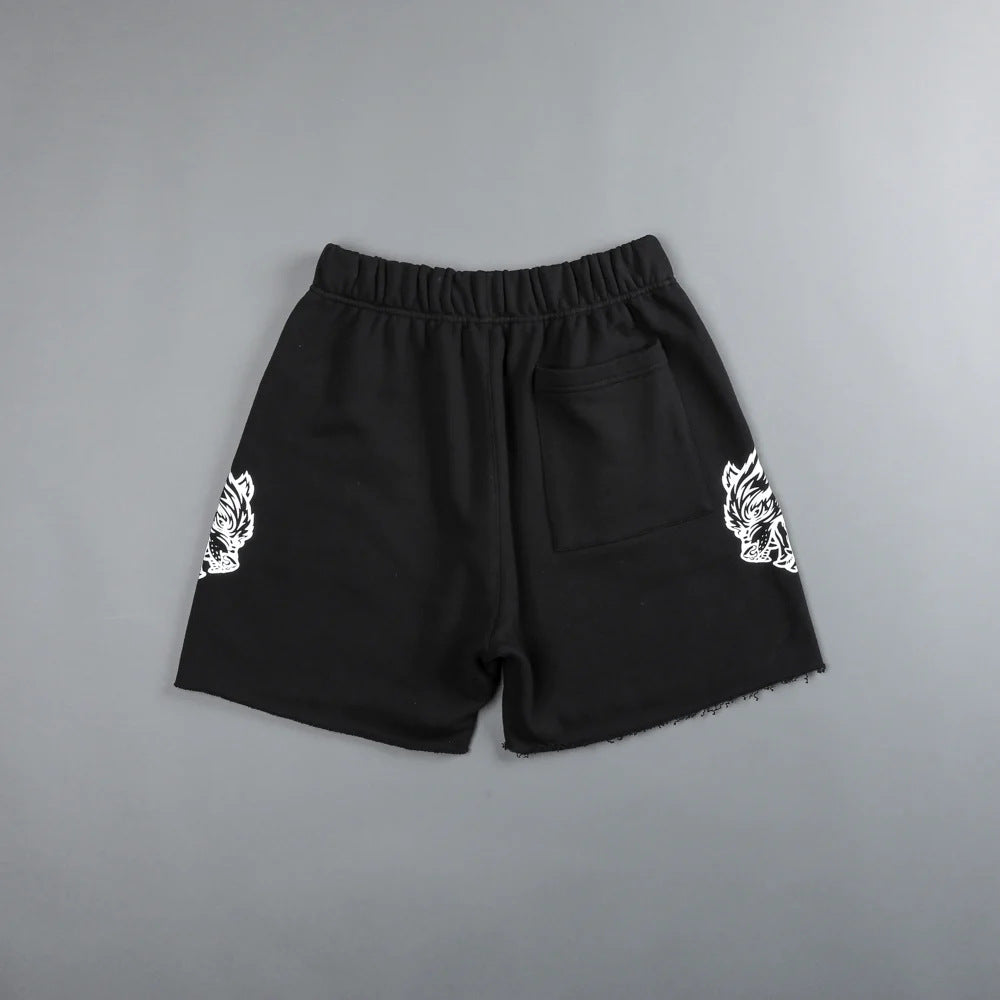 DUAL WLVS FRVR TRACK SHORTS