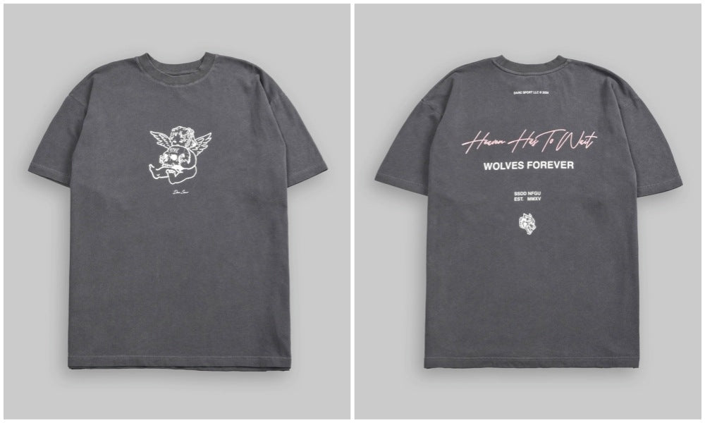Camiseta Oversized Darc Sport Heaven Has To Wait