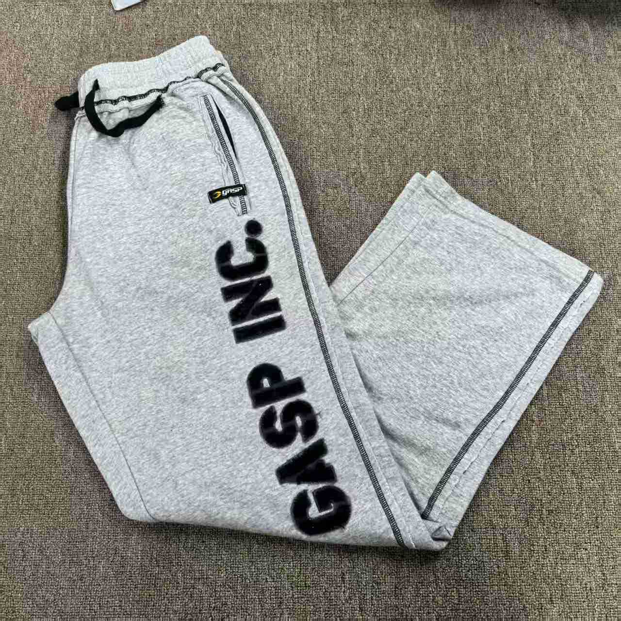 Calça Sweatpants GASP INC. Perna Larga Bodybuilding